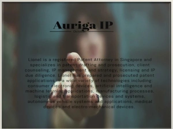 Singapore Patent Attorney