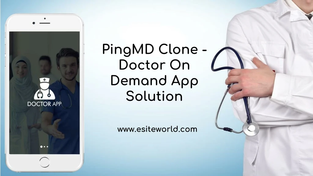 pingmd clone doctor on demand app solution