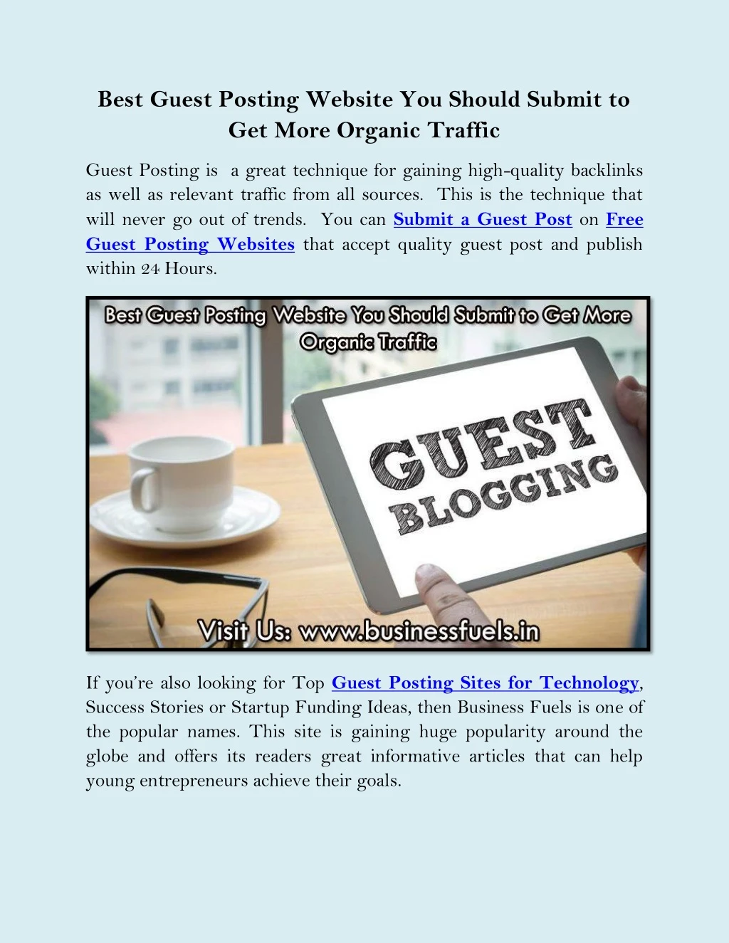 best guest posting website you should submit