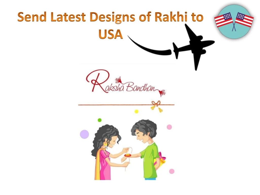 send latest designs of rakhi to usa