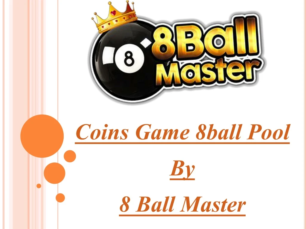 coins game 8ball pool by 8 ball master