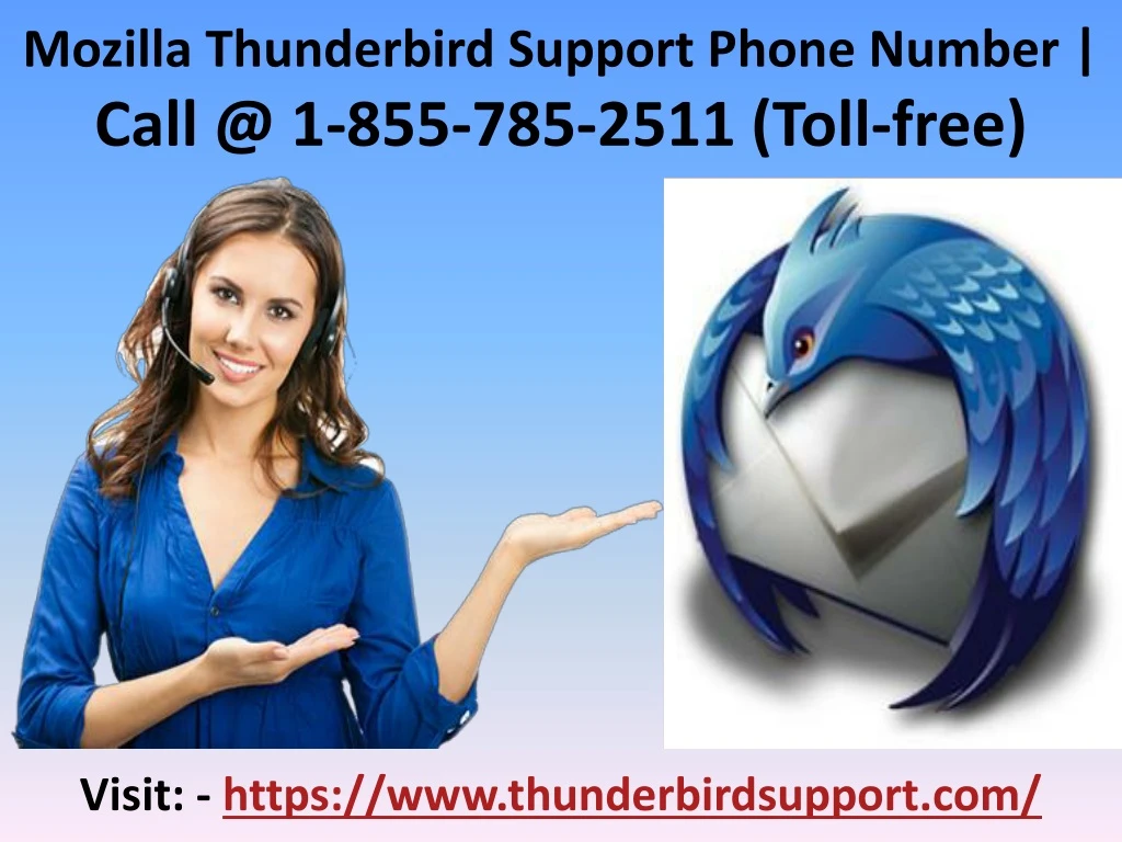 mozilla thunderbird support phone number call