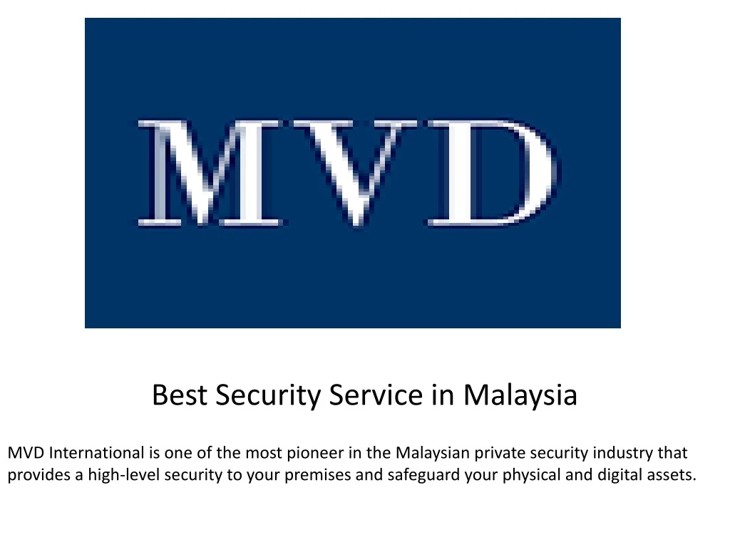 best security service in malaysia