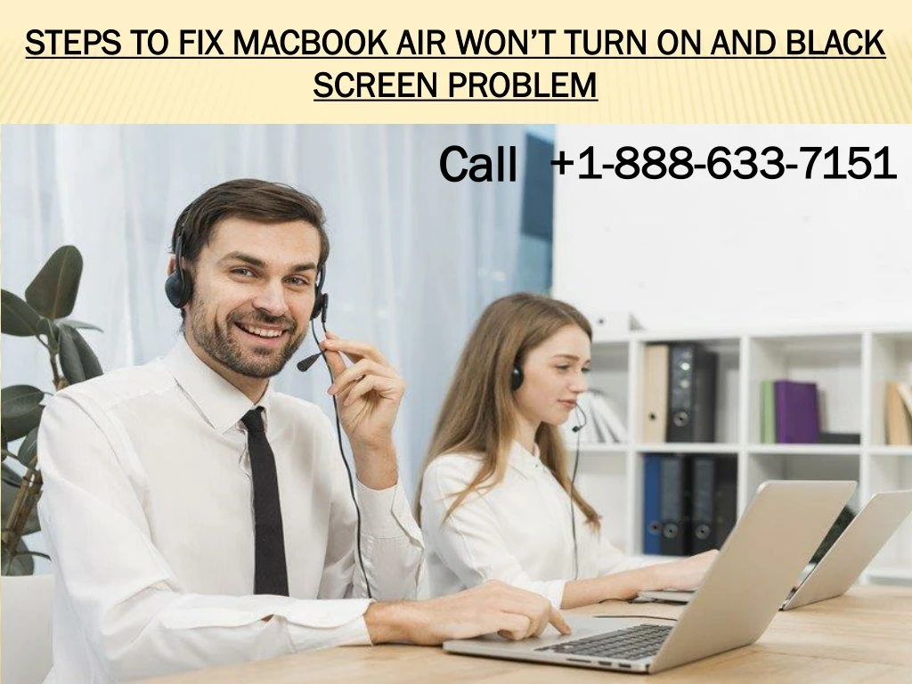 steps to fix macbook air won t turn on and black