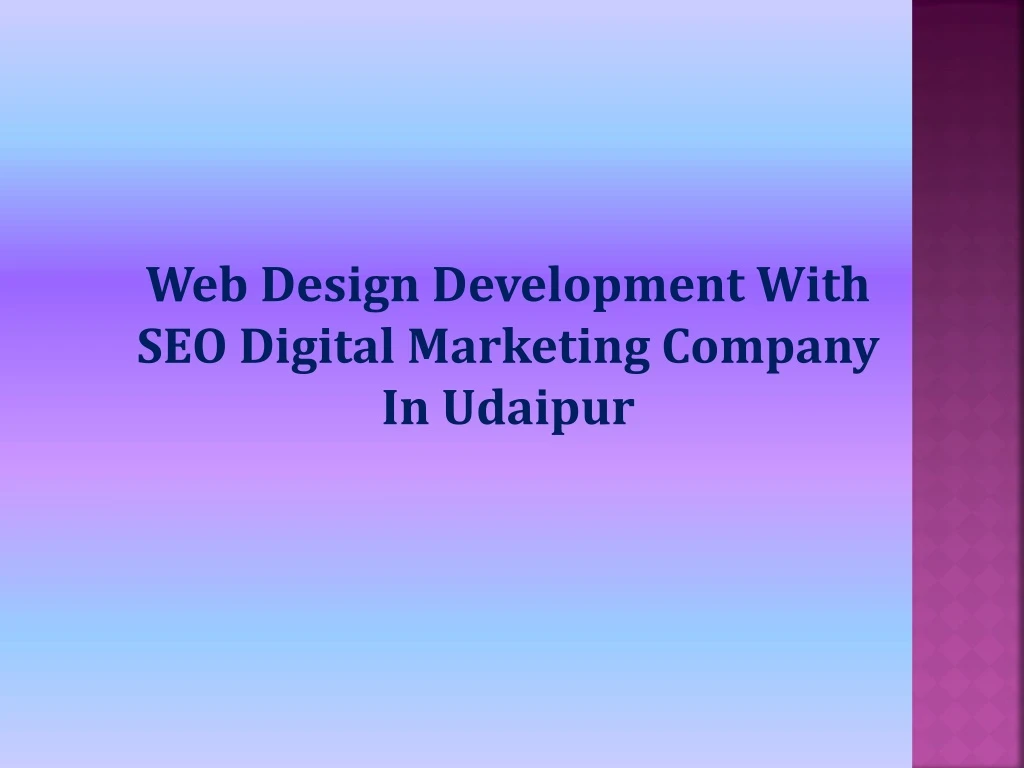 web design development with seo digital marketing