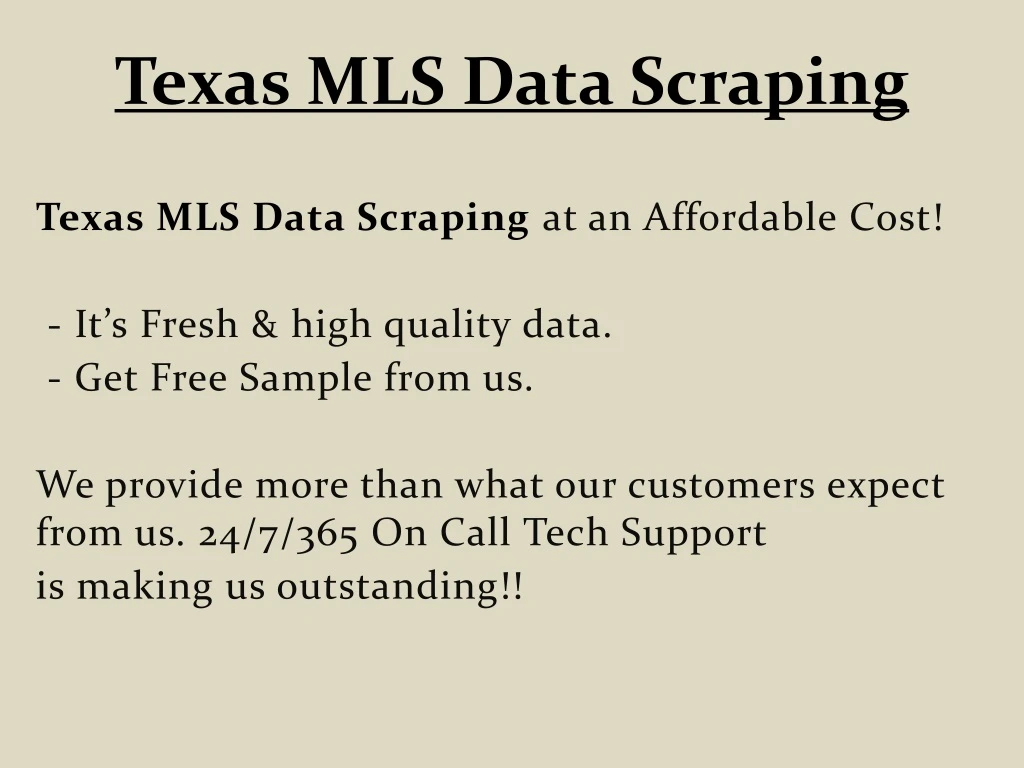 texas mls data scraping