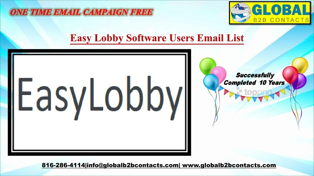 one time email campaign free