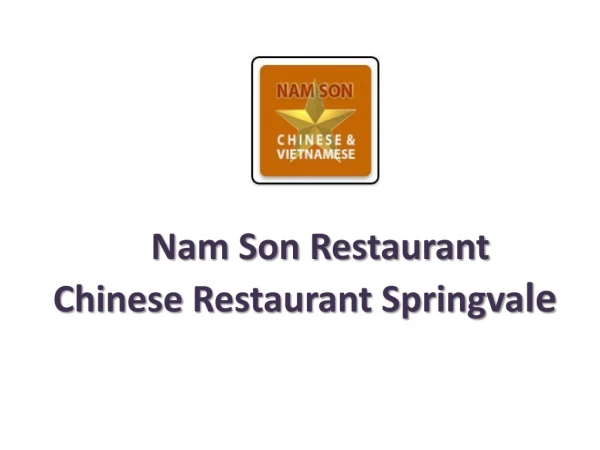 Nam Son Restaurant - Order Chinese, Vietnamese food Online