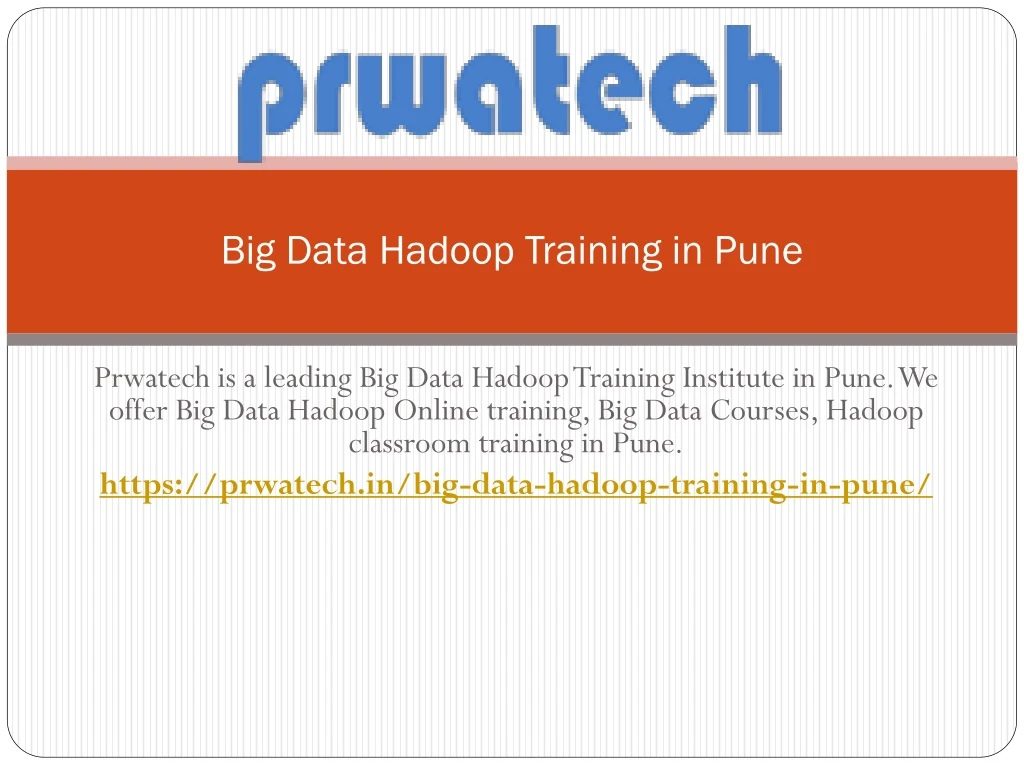 big data hadoop training in pune