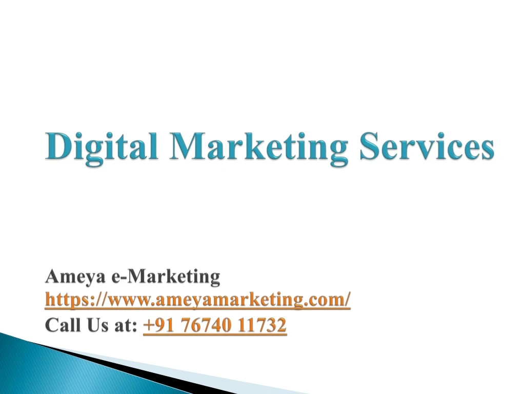digital marketing services ameya e marketing https www ameyamarketing com call us at 91 76740 11732