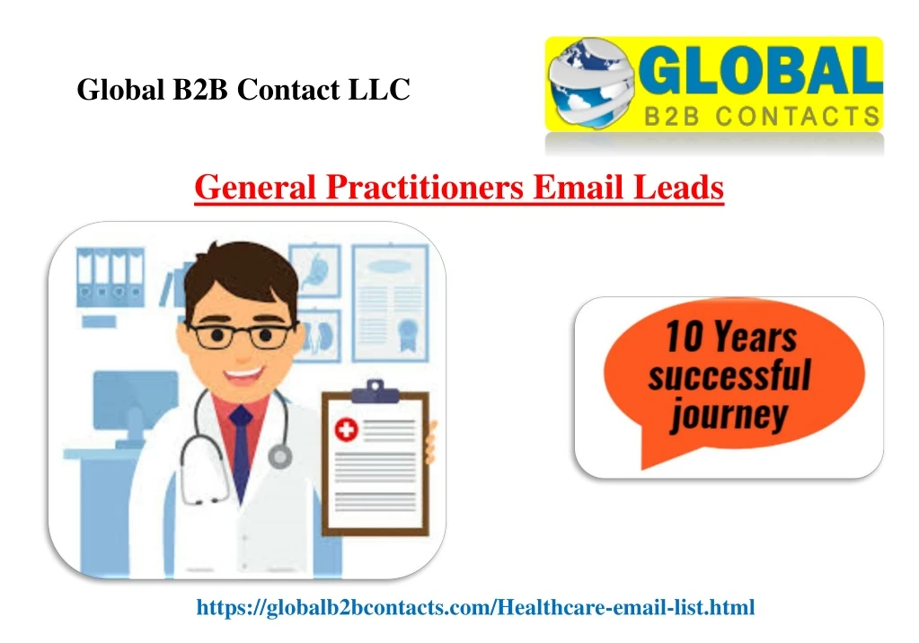 general practitioners email leads