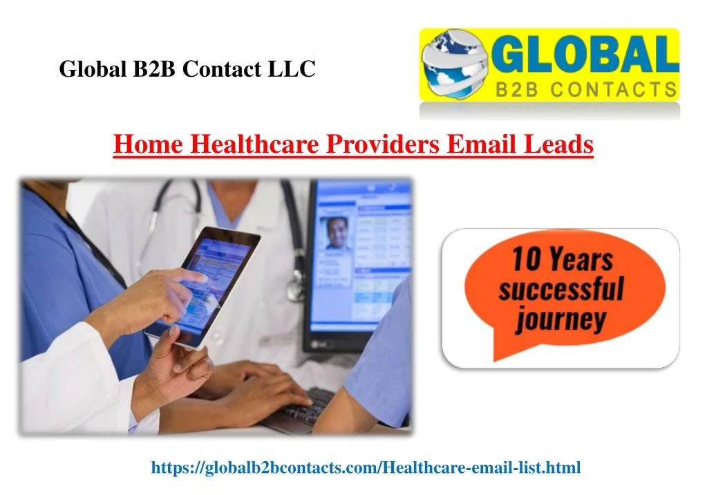 home healthcare providers email leads