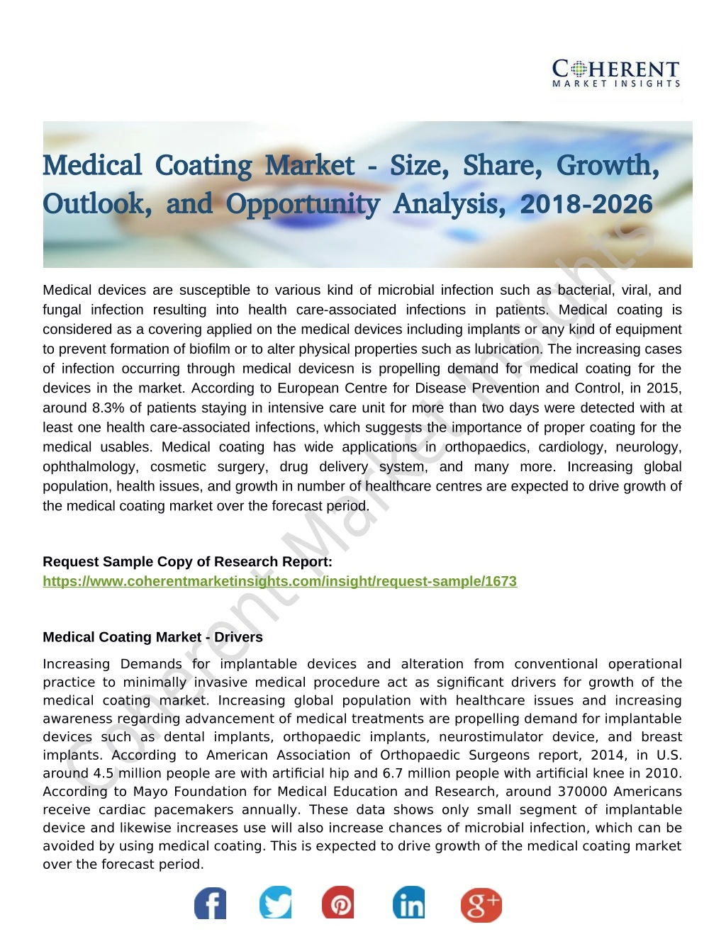 medical coating market size share growth medical