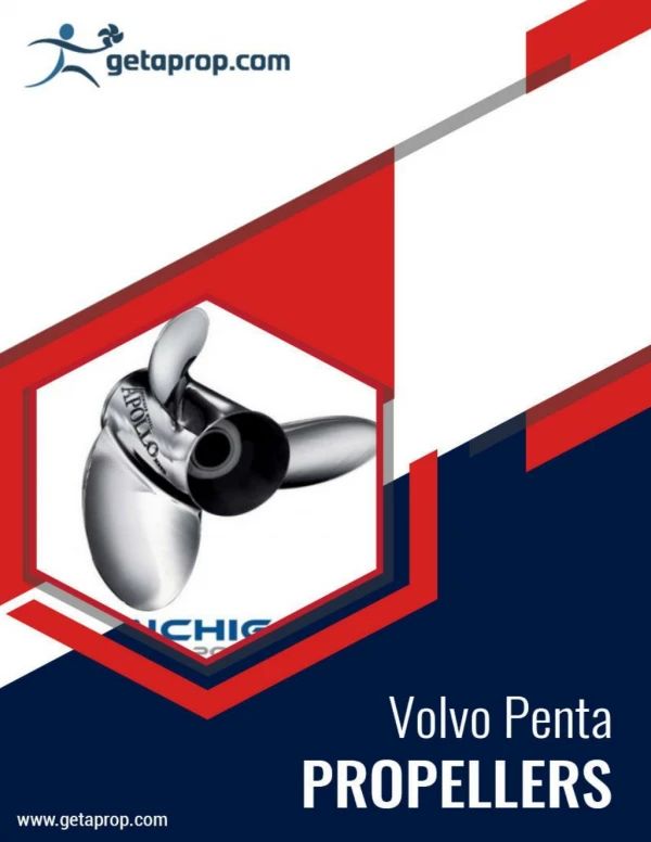 Choose the correct Volvo Penta Propellers exclusively from Get A Prop!