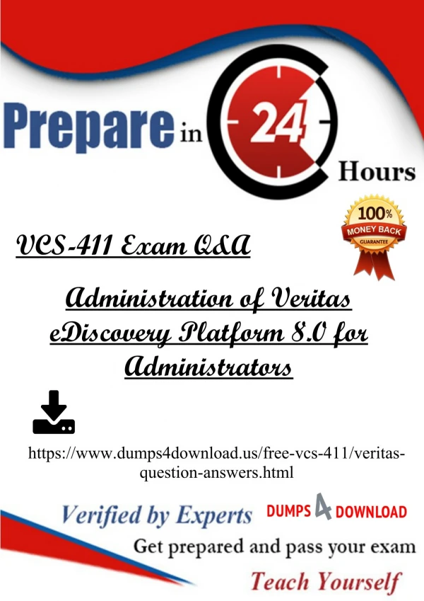 Download VCS-411 Exam Study Guide - VCS-411 Exam Dumps PDF Dumps4Download.us
