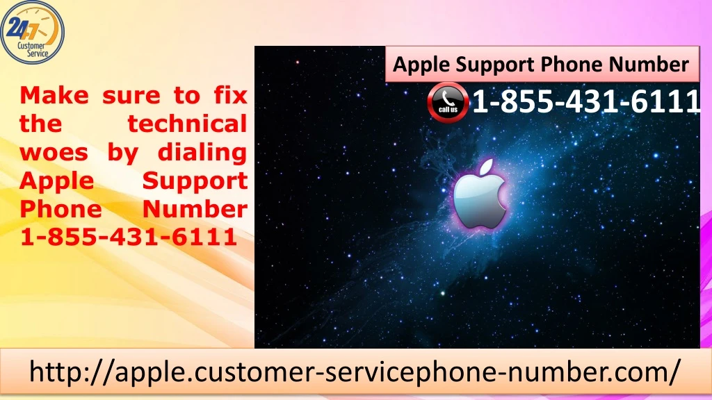 apple support phone number