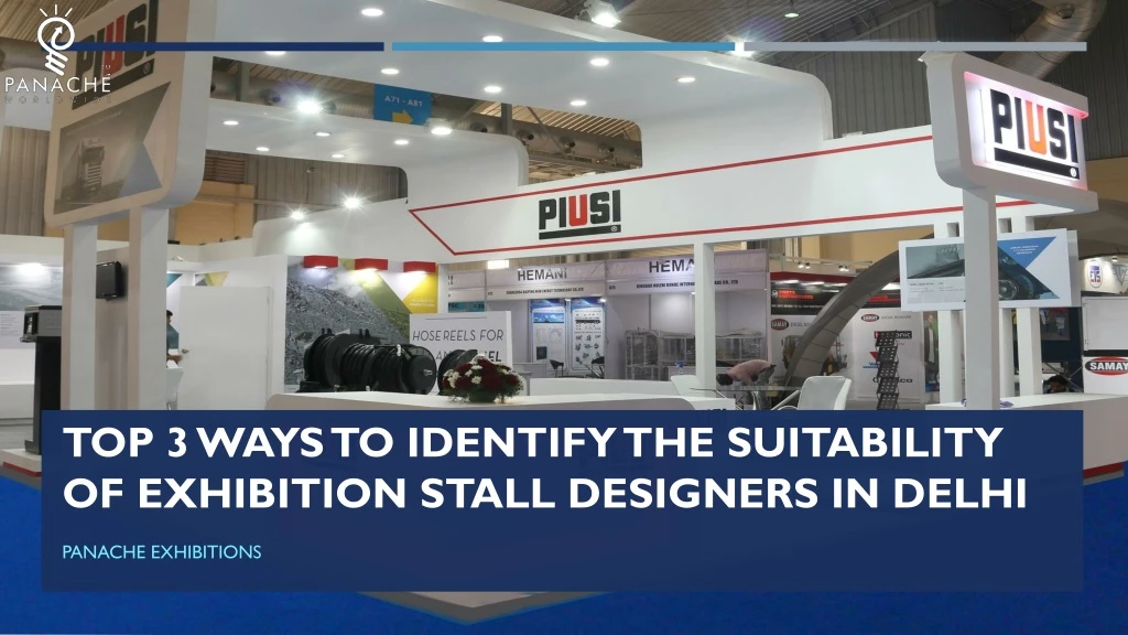 top 3 ways to identify the suitability of exhibition stall designers in delhi