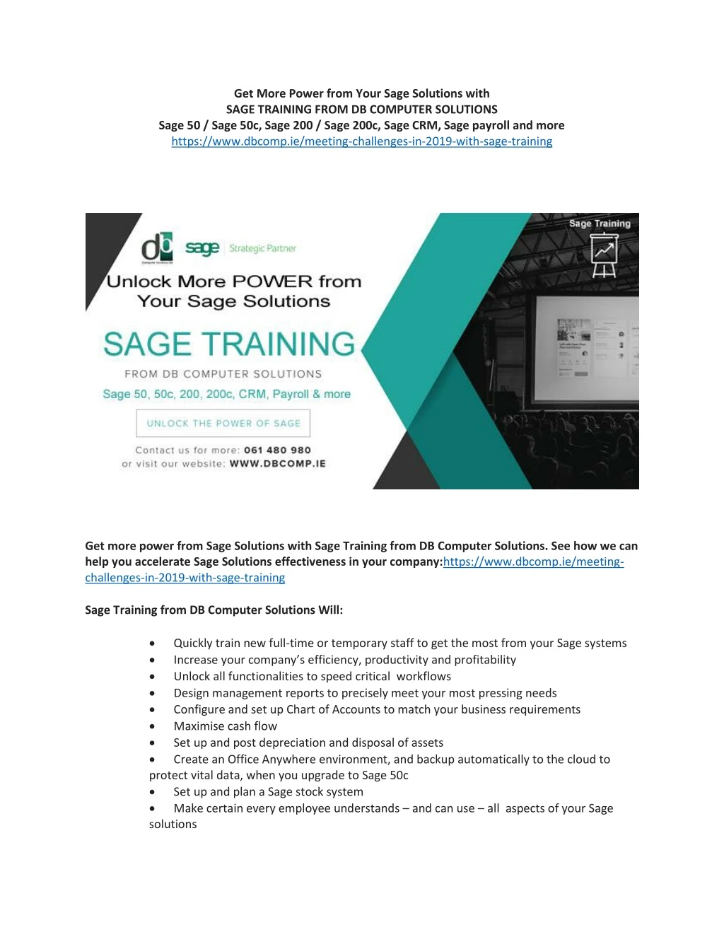 get more power from your sage solutions with sage