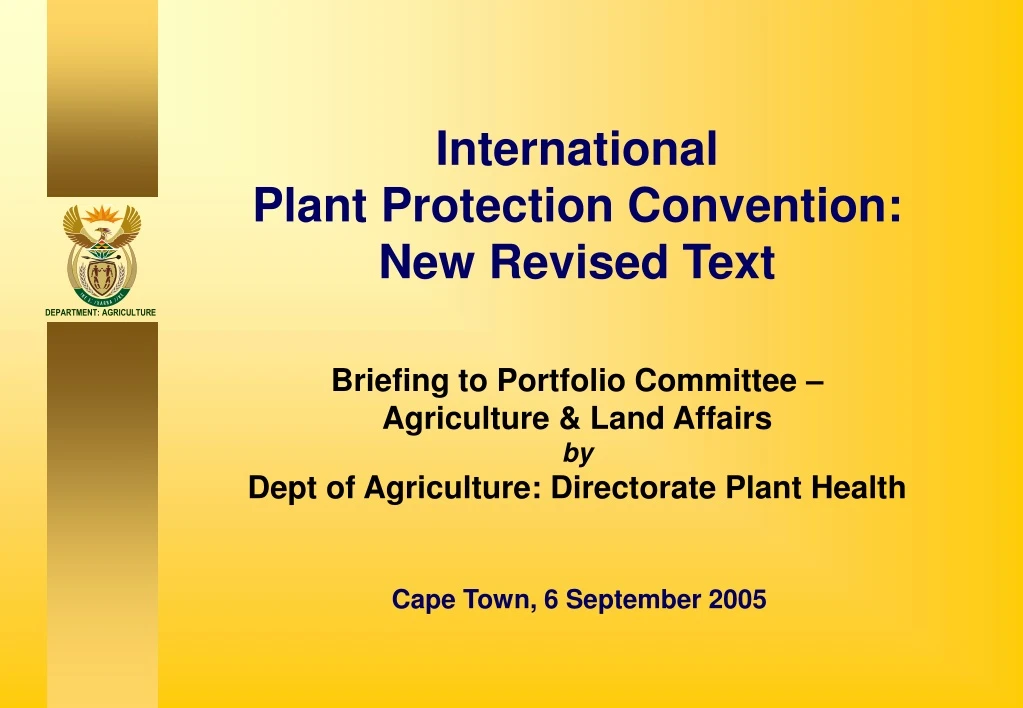 international plant protection convention