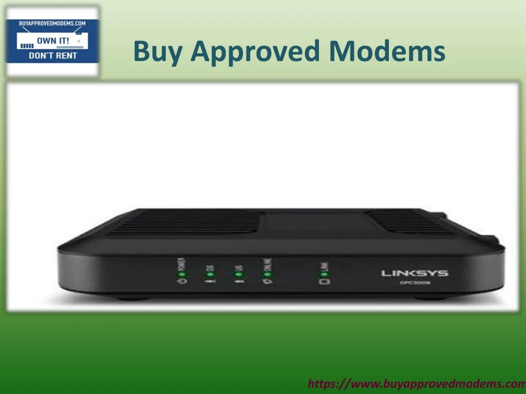 buy approved modems