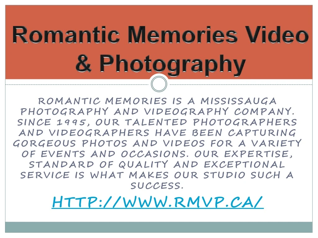 romantic memories is a mississauga photography