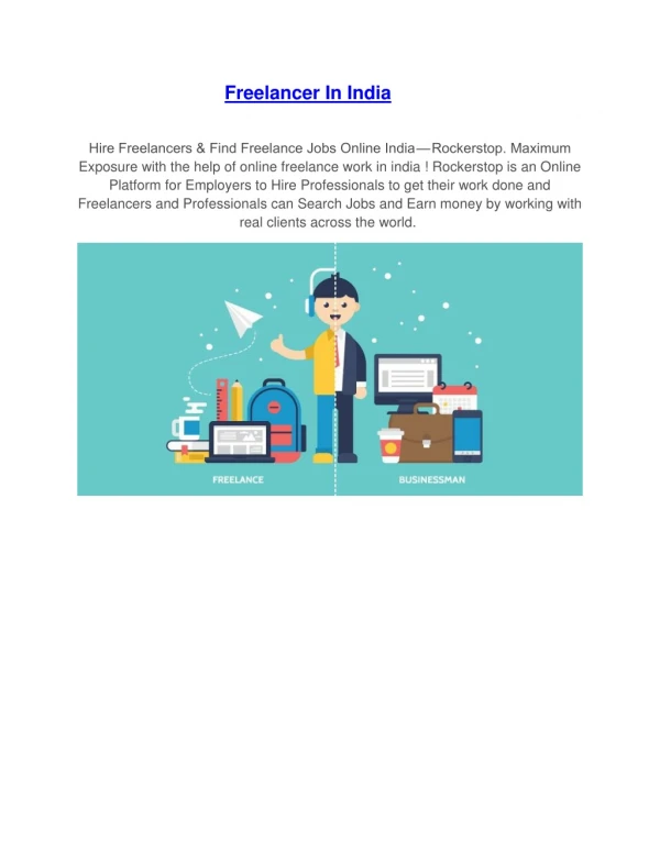 freelancer in india