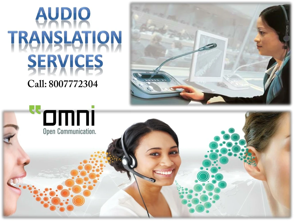 audio translation services