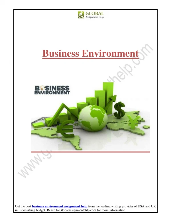 Report on Business Environment Of TESCO Company |Global Assignment Help