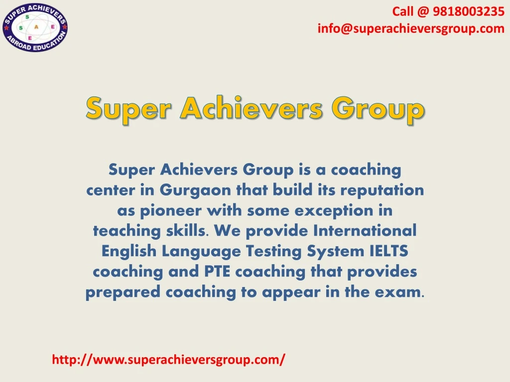 super achievers group