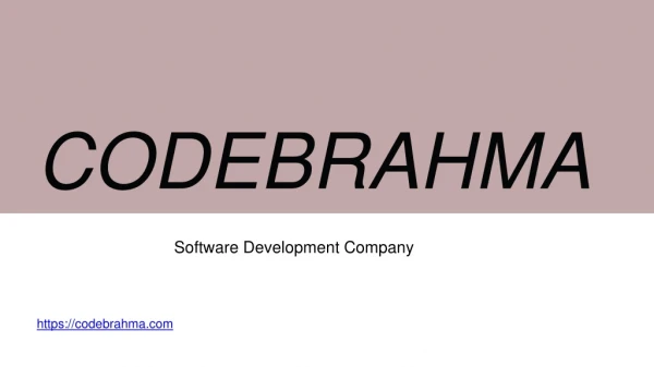 Node.JS development company