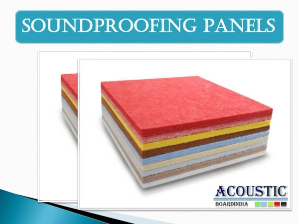 Sound Proofing Acoustic Panels