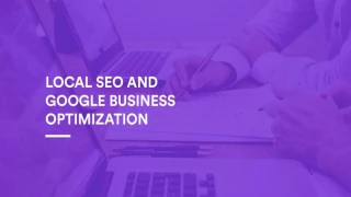 Local Search Engine Optimization - slide 1