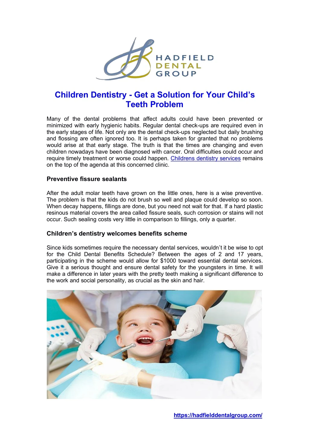 children dentistry get a solution for your child
