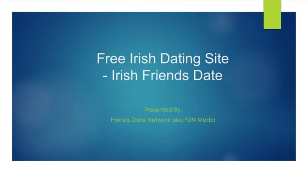 Free Irish Dating Site - Irish Dating Site