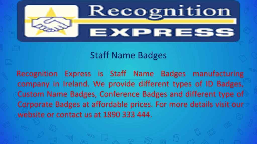 staff name badges