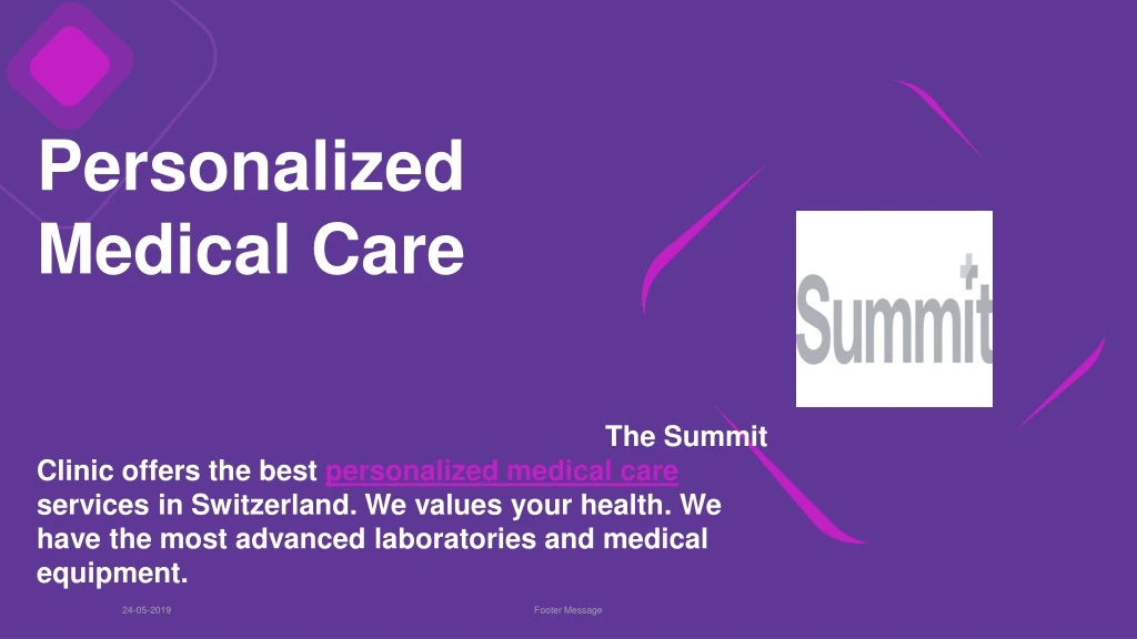personalized medical care