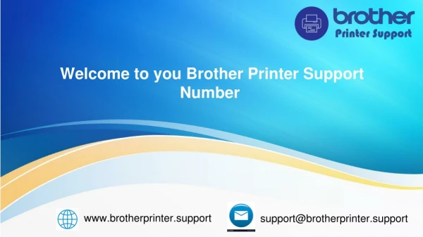 Brother Printer Support Number (1)-888-846-5560