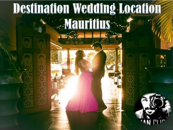 Destination Wedding Location Mauritius