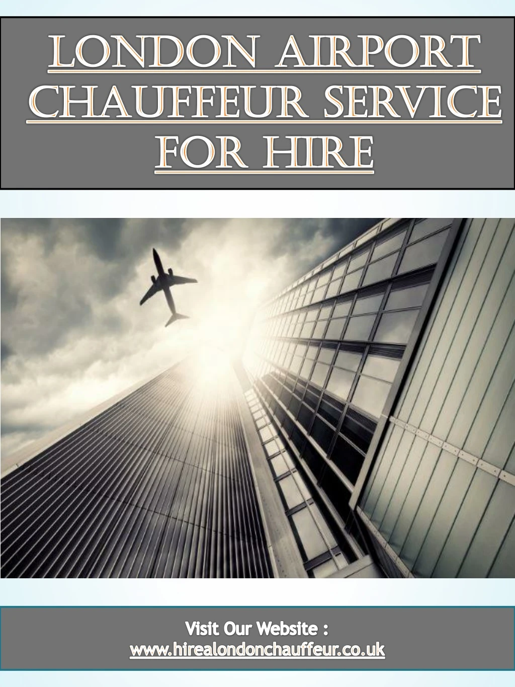 london airport chauffeur service for hire