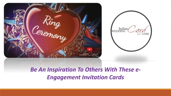 E-Engagement Invitations Cards Online
