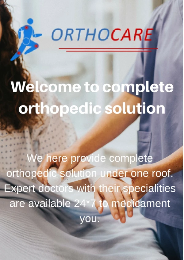 Best Orthopedics Center In Indore