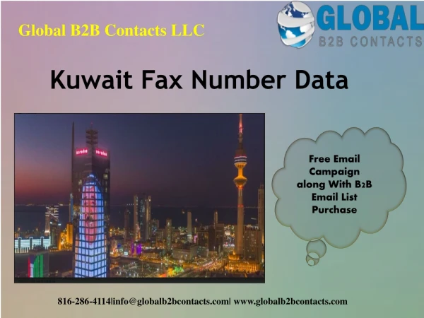Kuwait Fax Number Data