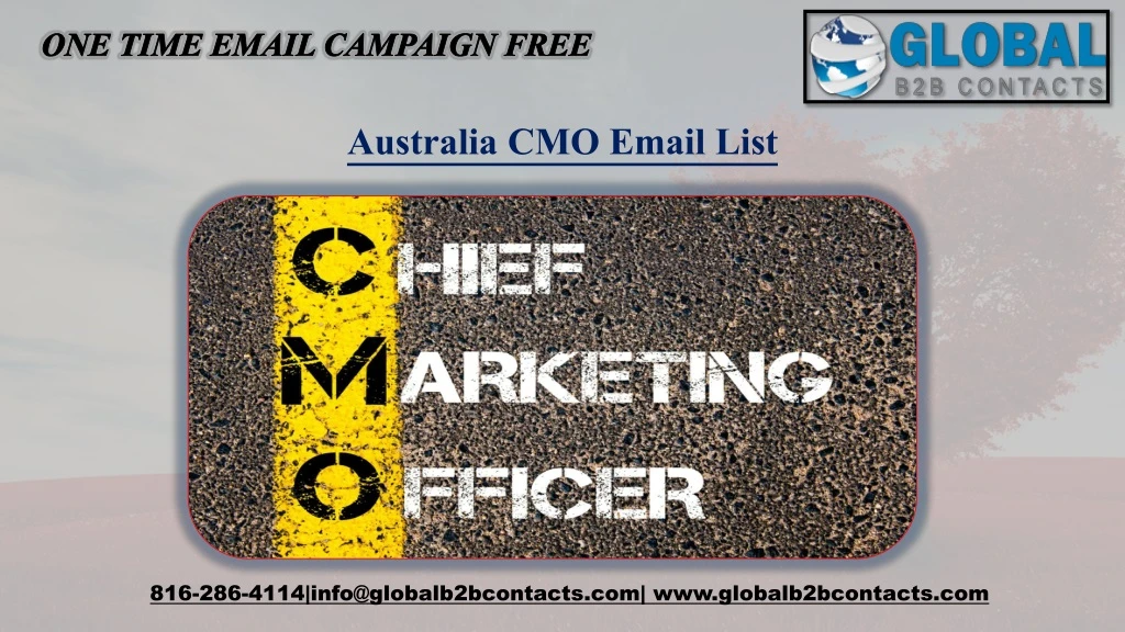 one time email campaign free