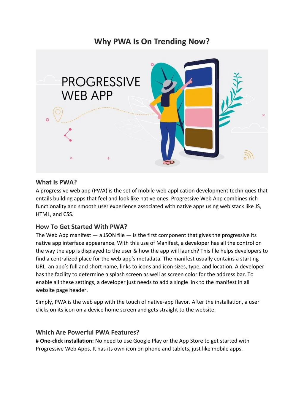 why pwa is on trending now