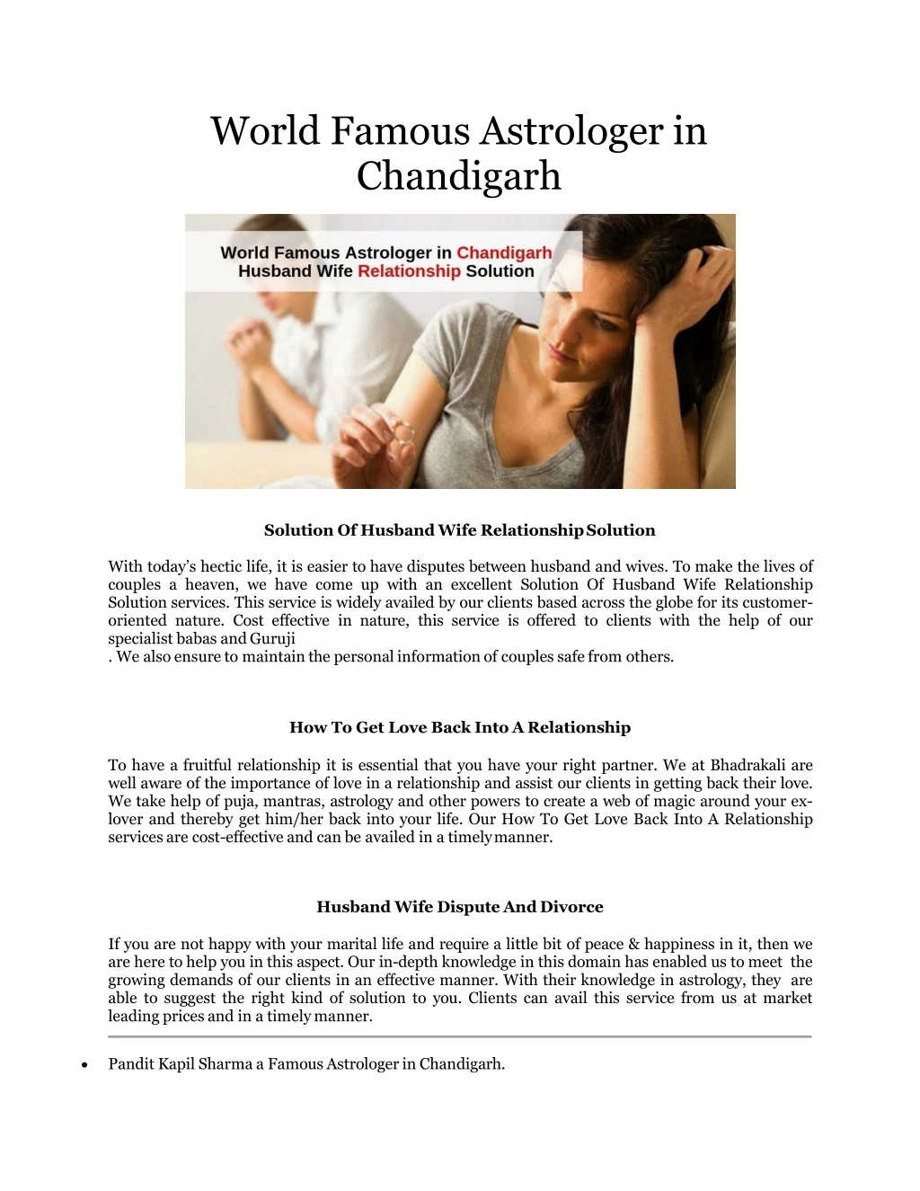 world famous astrologer in chandigarh