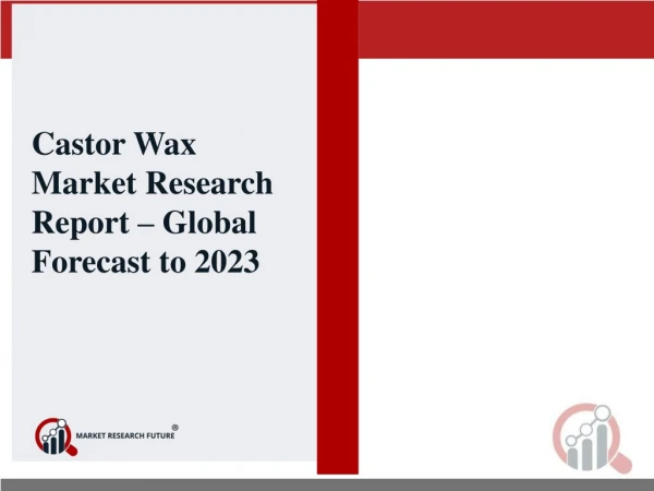 Castor Wax Market: A Guide to Competitive Landscape, Key Country Analysis, state funding initiatives