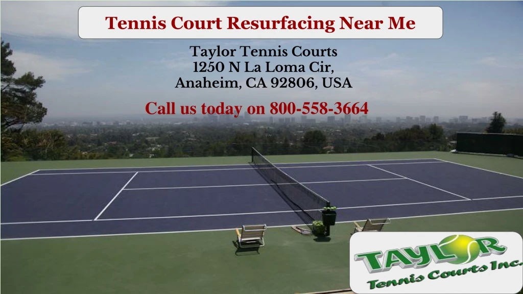 tennis court resurfacing near me