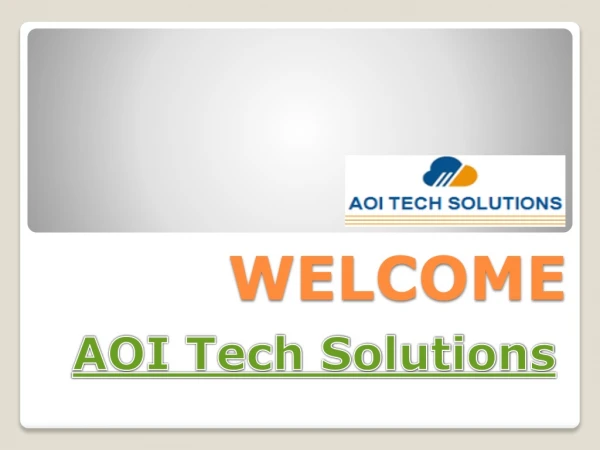 welcome