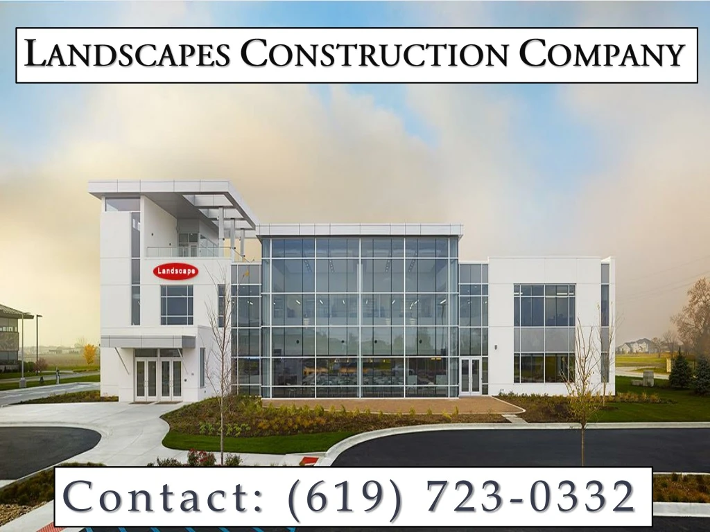 l andscapes c onstruction c ompany