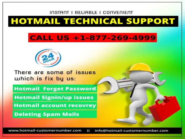 Solve Issues Account Creation with Hotmail Support Number 1877-269-4999